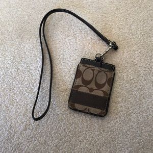 Coach ID Lanyard